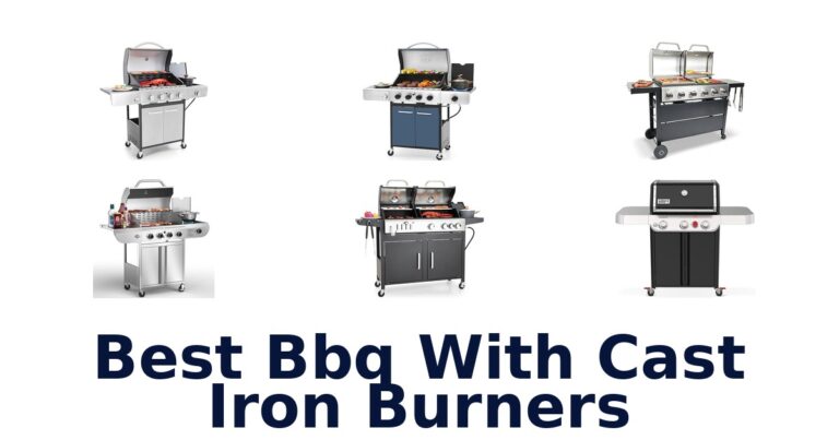 best bbq with cast iron burners
