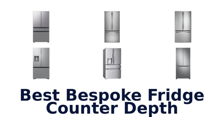 best bespoke fridge counter depth