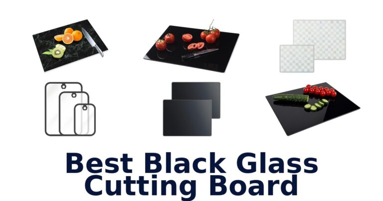 best black glass cutting board