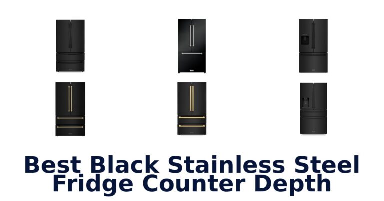 Best Black Stainless Steel Fridges: Top 10 Counter Depth Picks best black stainless steel fridge counter depth