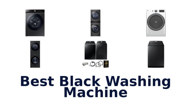 best black washing machine