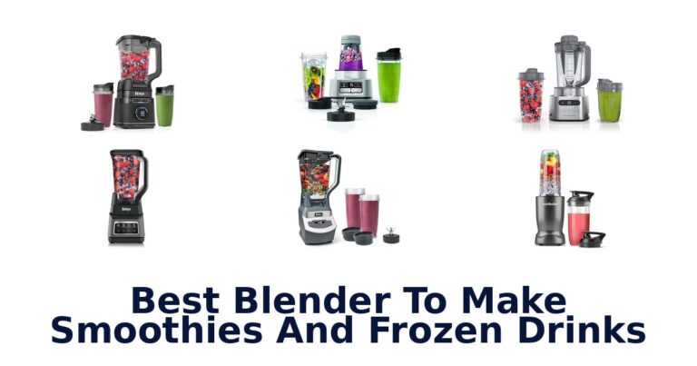best blender to make smoothies and frozen drinks