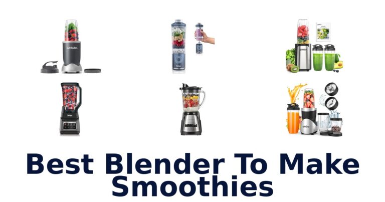 best blender to make smoothies