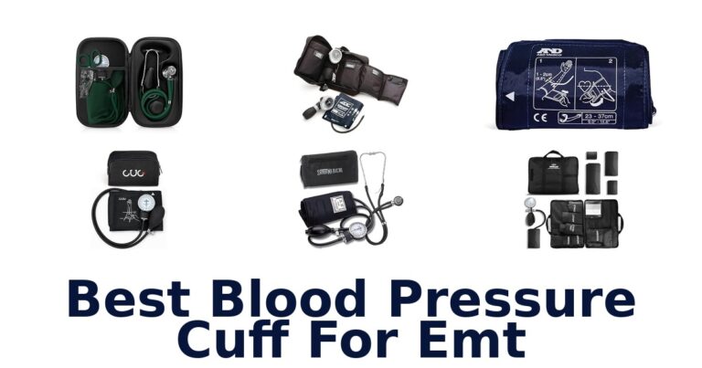 best blood pressure cuff for emt