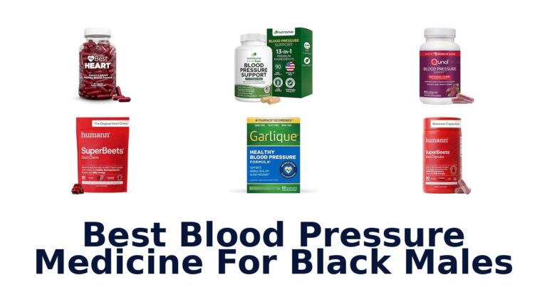 Best Blood Pressure Meds for Black Males: Top 10 Picks best blood pressure medicine for black males