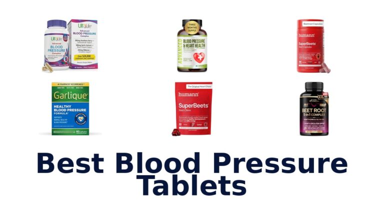 Best Blood Pressure Tablets: Top 10 Picks best blood pressure tablets