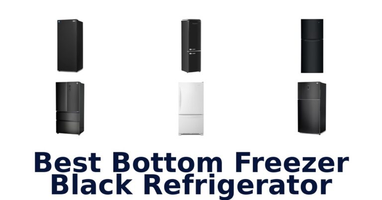 Best Bottom Freezer Black Refrigerators: Top 10 Picks best bottom freezer black refrigerator