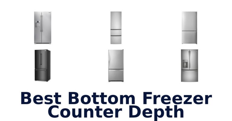 best bottom freezer counter depth