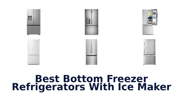 best bottom freezer refrigerators with ice maker
