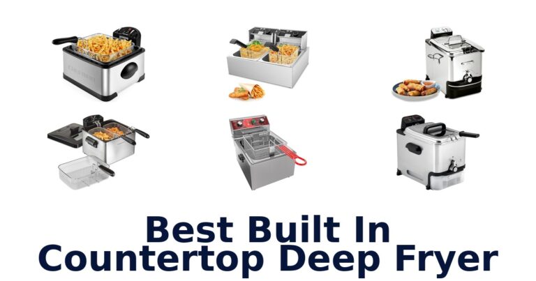 best built in countertop deep fryer