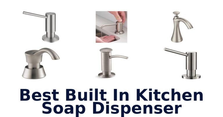 best built in kitchen soap dispenser