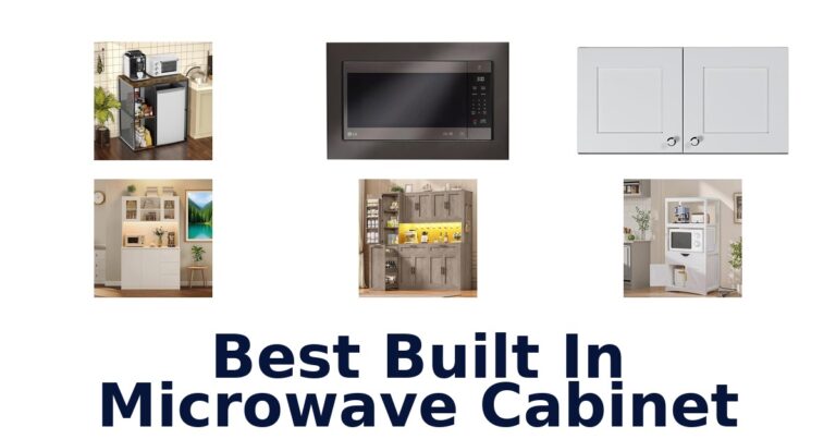 best built in microwave cabinet