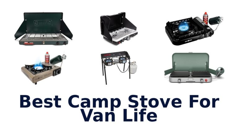 best camp stove for van life