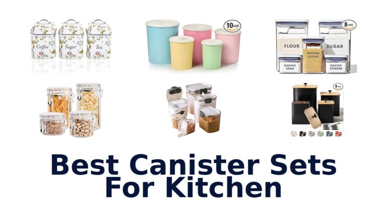 best canister sets for kitchen