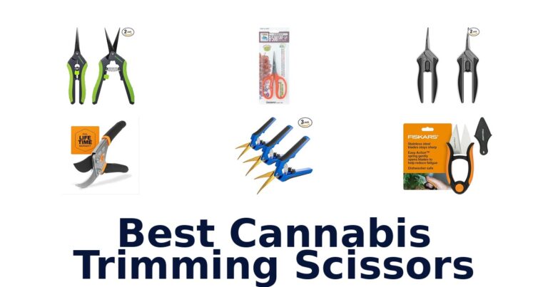 best cannabis trimming scissors