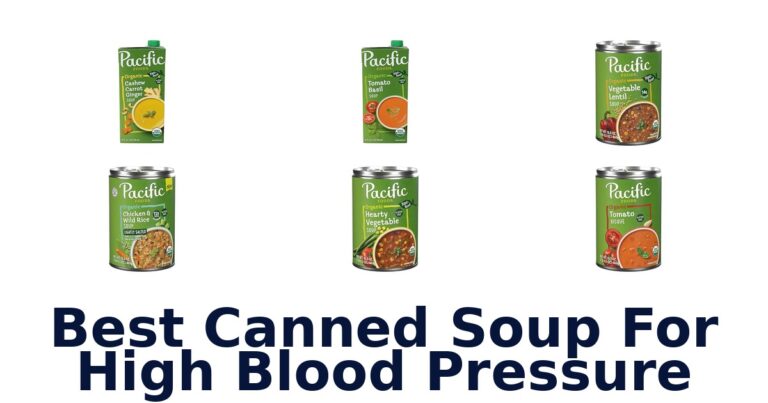 best canned soup for high blood pressure