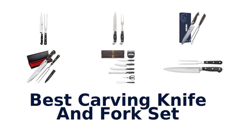 best carving knife and fork set