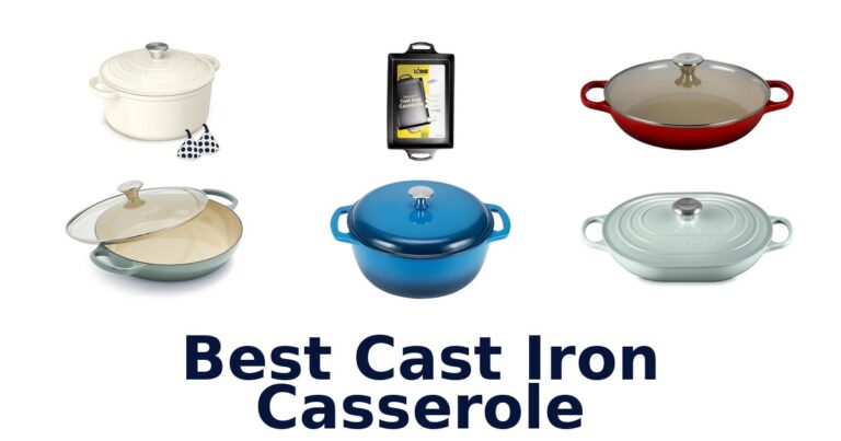 BEST Cast Iron Casserole Pots: Top 10 Picks best cast iron casserole