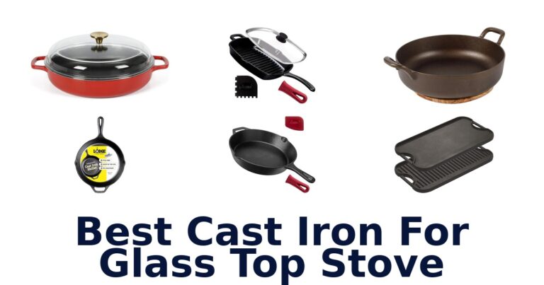 best cast iron for glass top stove
