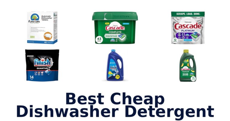 Best Cheap Dishwasher Detergent: Top 10 Picks best cheap dishwasher detergent