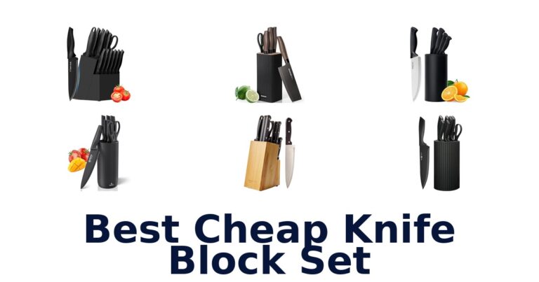 Best Cheap Knife Block Sets: Top Picks 2026 best cheap knife block set