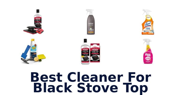 best cleaner for black stove top