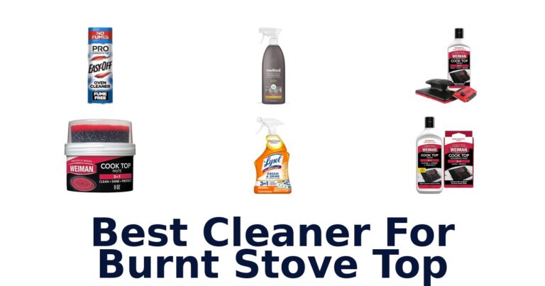 Best 10 Cleaners for Burnt Stove Tops best cleaner for burnt stove top