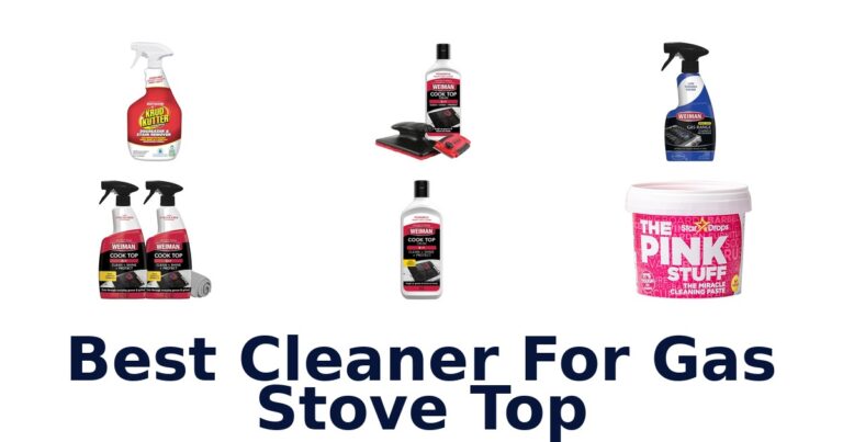 best cleaner for gas stove top