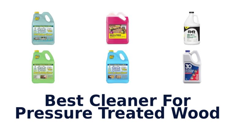best cleaner for pressure treated wood