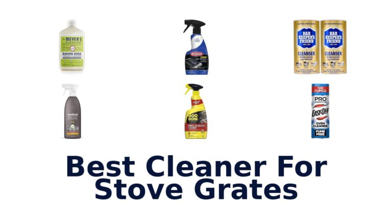 best cleaner for stove grates