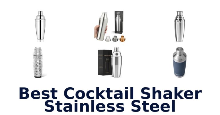 best cocktail shaker stainless steel