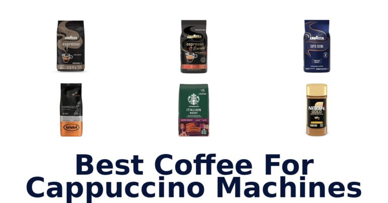 Best Coffee for Cappuccino Machines: Top 10 Picks best coffee for cappuccino machines