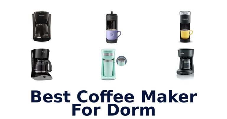 best coffee maker for dorm
