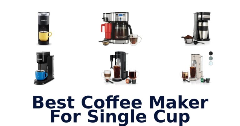 Best Single Cup Coffee Makers: Top 10 Picks best coffee maker for single cup