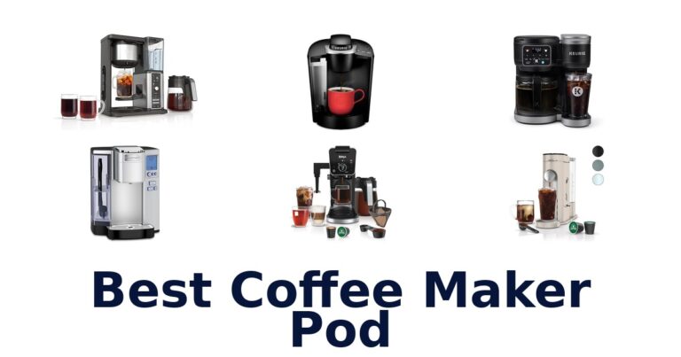 best coffee maker pod