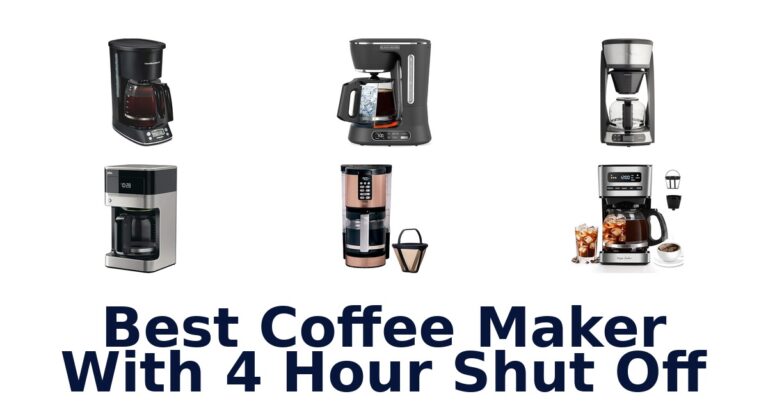 best coffee maker with 4 hour shut off