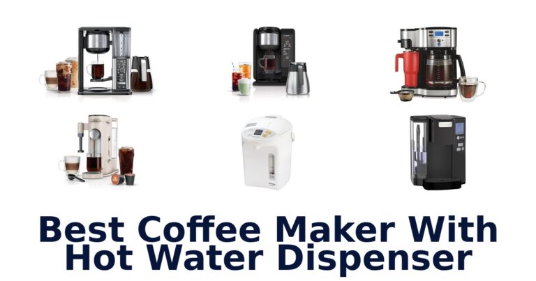 best coffee maker with hot water dispenser