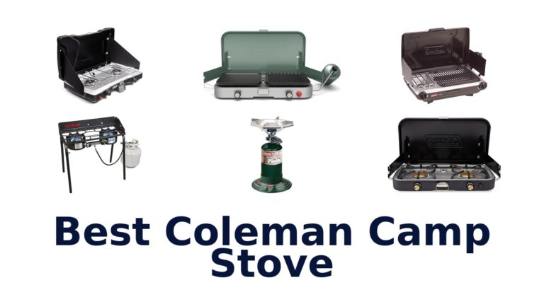 best coleman camp stove