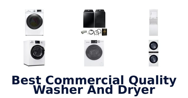 BEST Commercial Washer Dryer: Top 10 Picks best commercial quality washer and dryer