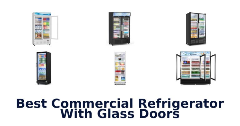 best commercial refrigerator with glass doors