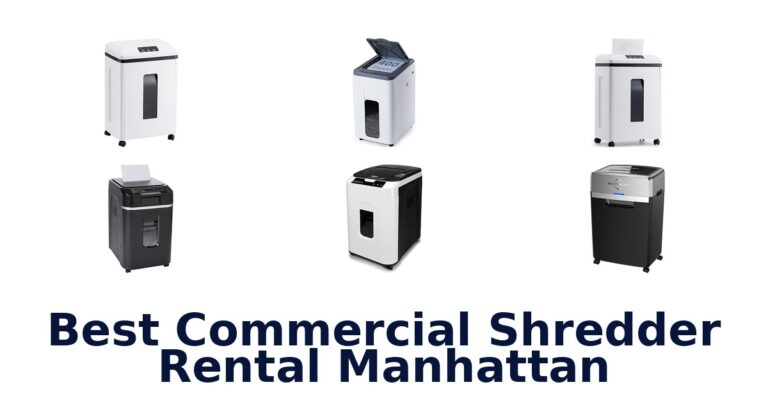 Best Commercial Shredder Rentals Manhattan: Top 10 Picks best commercial shredder rental manhattan