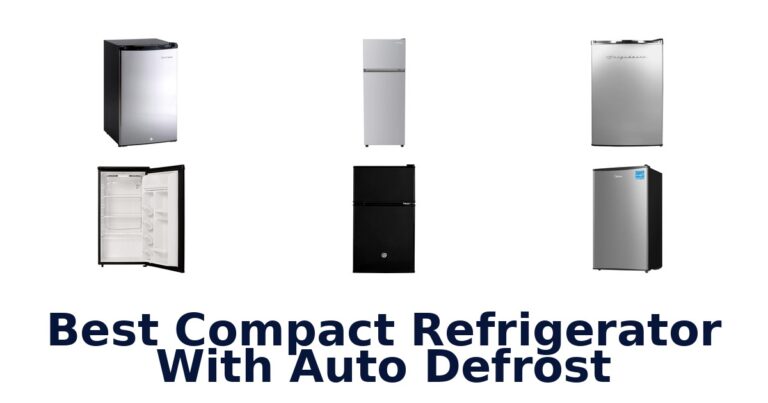best compact refrigerator with auto defrost