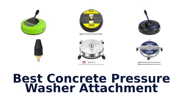 Best Concrete Pressure Washer Attachments: Top 10 Picks best concrete pressure washer attachment