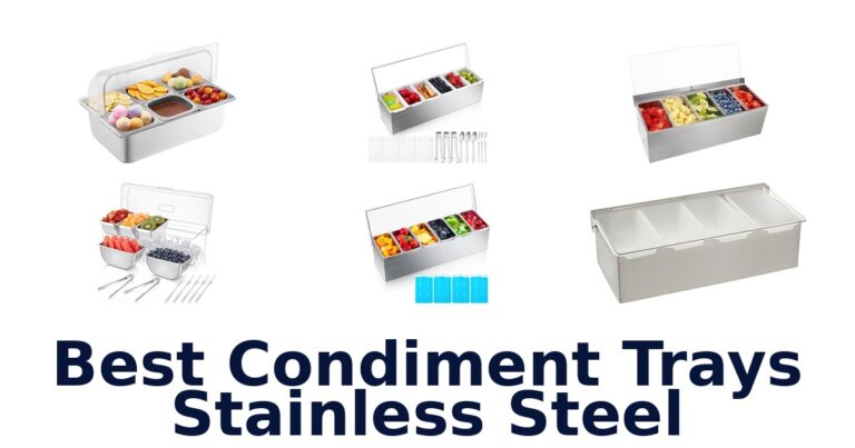 BEST Stainless Steel Condiment Trays: Top 10 Picks best condiment trays stainless steel