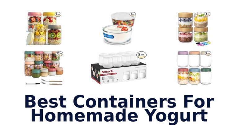 best containers for homemade yogurt