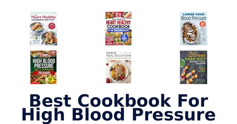 Best High Blood Pressure Cookbooks (Top 10 Picks) best cookbook for high blood pressure
