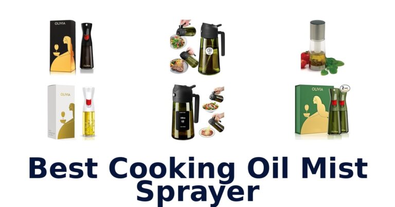 Best Cooking Oil Misters: Top 10 Picks best cooking oil mist sprayer