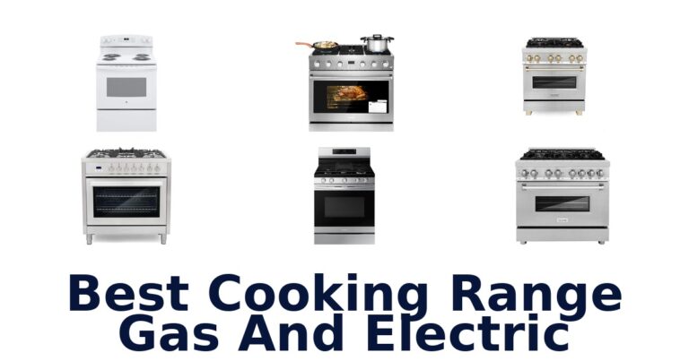 best cooking range gas and electric