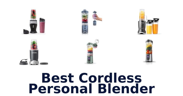 Best Cordless Personal Blenders: Top 10 Picks best cordless personal blender