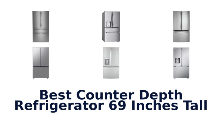 best counter depth refrigerator 69 inches tall